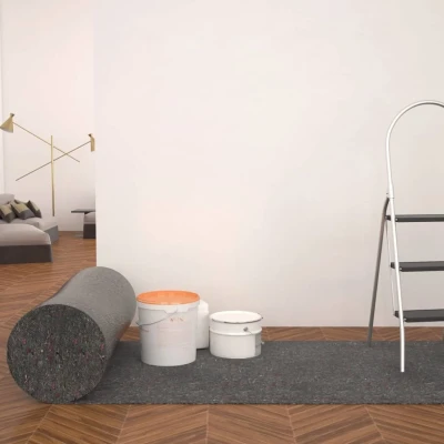 Afbeelding van Schildersvlies anti slip 50 m 280 g/m² grijs 2 st