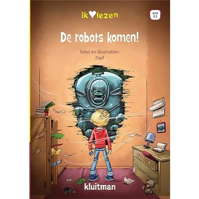 Afbeelding van Uitgeverij Kluitman De robots komen! AVI E3