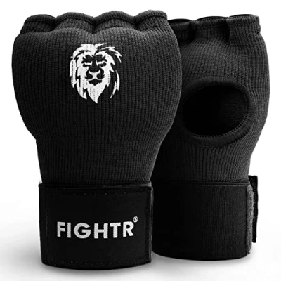 Afbeelding van FIGHTR® Premium gel binnenhandschoenen, snel aanbrengen en hoge stabiliteit, handwraps voor boksen, MMA, Muay Thai &amp; vechtsport, met lange bandage