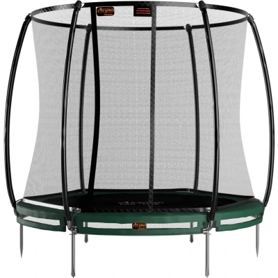 Afbeelding van Trampoline Avyna Pro Line Inground 10 + Royal Class Veiligheidsnet Groen
