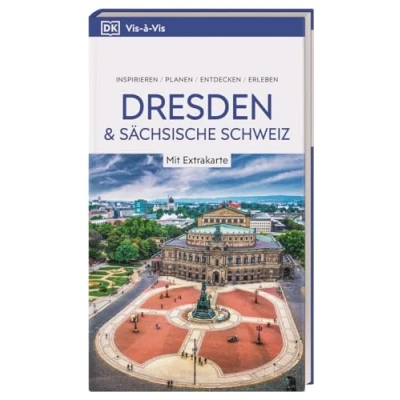 Afbeelding van Vis à Reiseführer Dresden und Sächsische Schweiz: Mit wetterfester Extra Karte detailreichen 3 D Illustrationen