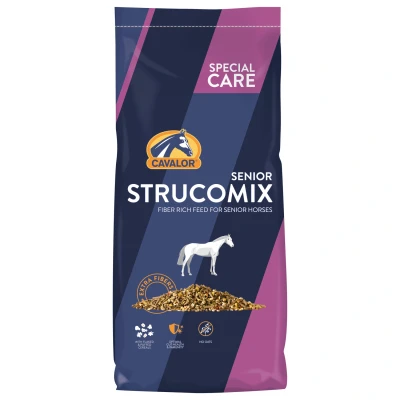 Afbeelding van Cavalor Strucomix Senior Paardenvoer 20 kg Harmony