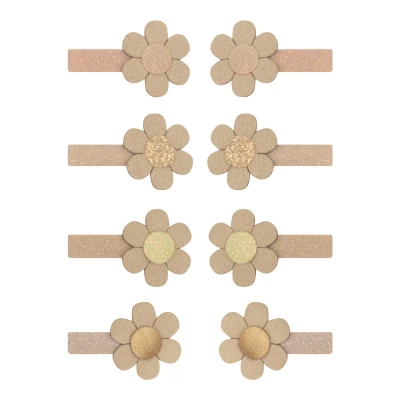Afbeelding van Mimi &amp; lula haarclipjes mini daisy 8st