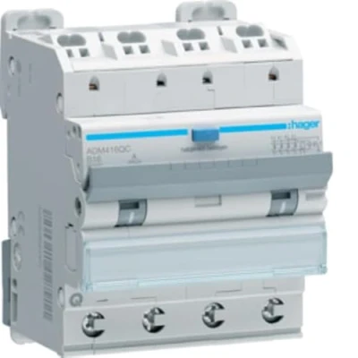Afbeelding van Aardlekschakelaar 4P6kA B16A 30mA type A B16 / 0,03A