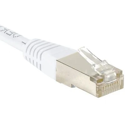 Afbeelding van Dexlan 100ft Cat6 RJ45 SSTP patchkabel wit