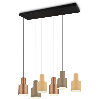 Afbeelding van Trio Design hanglamp Agudo 6 lichts 319400617