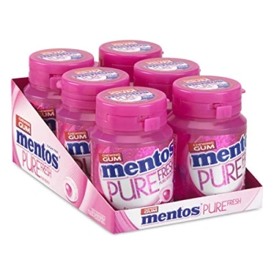 Afbeelding van Mentos Bottle PF bubble 60 Gram Verpakking