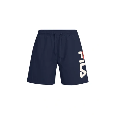 Afbeelding van Fila Swasiland Zwemshorts, Heren, Maat: Small, Black iris