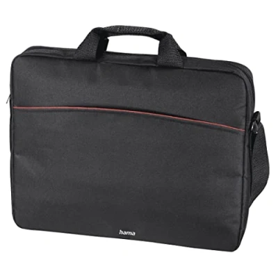 Afbeelding van Hama Laptoptas tot 17,3 inch (notebooktas voor laptop, tablet, MacBook, Chromebook inch, schoudertas als werktas of schooltas heren en dames) zwart
