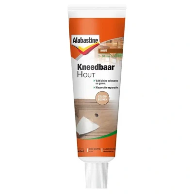Afbeelding van Alabastine Kneedbaar Hout Essen/beuken Schildersbenodigdheden