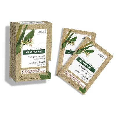 Afbeelding van Klorane Galanga Treatment Powder Mask Hardnekkige Roos 8 Zakken