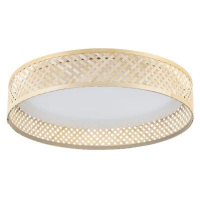 Afbeelding van EGLOÂ LuppineriaÂ PlafondlampÂ Â LEDÂ Ã ̃Â 38Â cmÂ Wit/Bruin