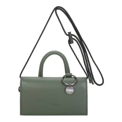 Afbeelding van Buffalo Dames On String Muse dark green Cross,