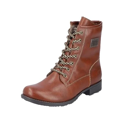 Afbeelding van Rieker Dames 71442 veterlaarzen, Meerkleurig, 37 EU, EU