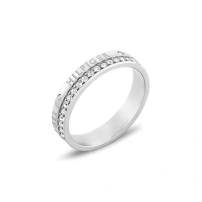 Afbeelding van Tommy Hilfiger MINI Ring silvercoloured, Dames, Maat: 52, Silver coloured