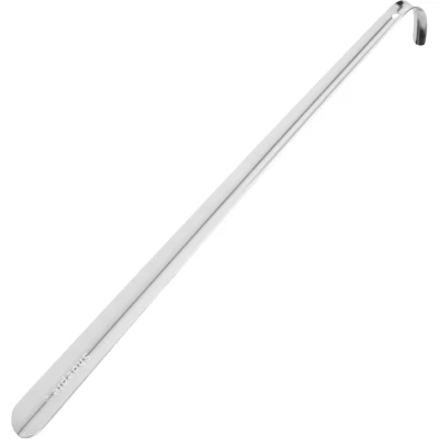 Afbeelding van Shoeple Schoenlepel Lang Metaal 52 cm RVS Duurzaam en extra sterk Roestvrijstaal Zilver