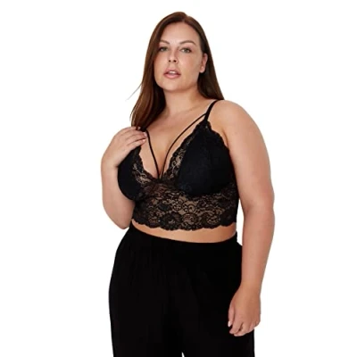 Afbeelding van Trendyol TBBAW23CW00000 Volwassenen Vrouwen single Zwart 4XL