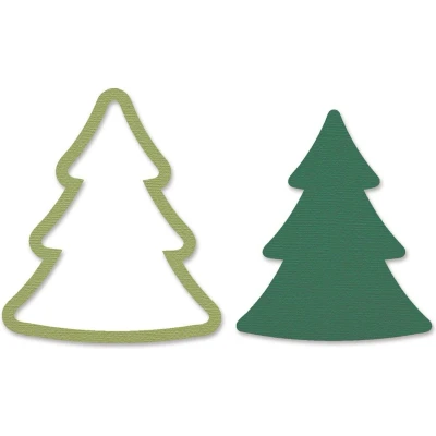 Afbeelding van Sizzix Framelits Die Set 2PK Boom, 665255, Multicolor, One Size