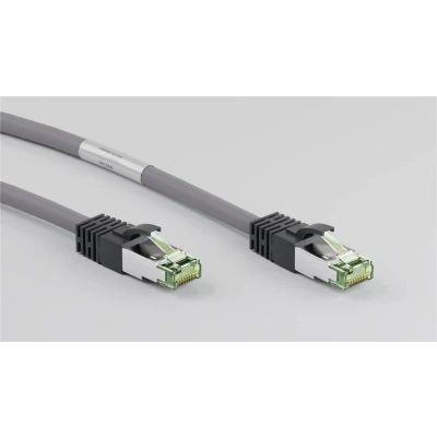 Afbeelding van CAT8.1 S/FTP PIMF LSZH 3M Grijs Netwerkkabel Computerkabel Kabel