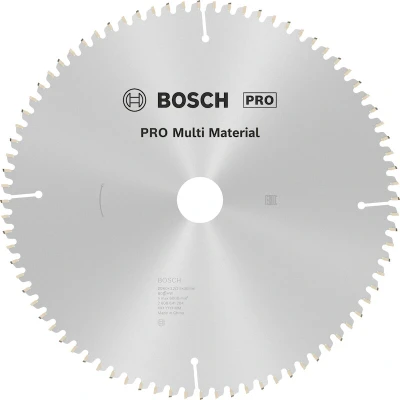 Afbeelding van Bosch Cirkelzaagblad 80 tanden Multi Material HLTCG 260 x 30mm