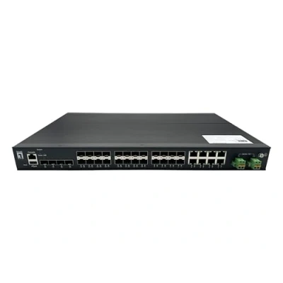 Afbeelding van LevelOne IGU 2872 netwerk switch Managed L2+ Zwart