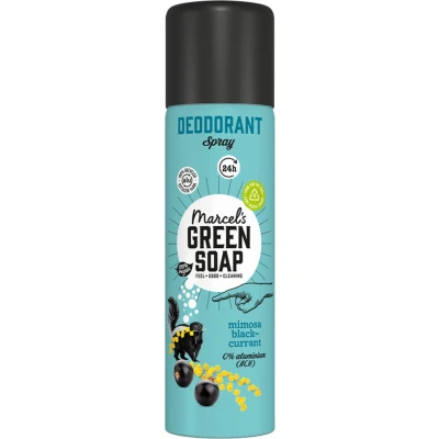 Afbeelding van Marcel&#039;s Green Soap Deodorant Spray Mimosa Blackcurrant 150 ml