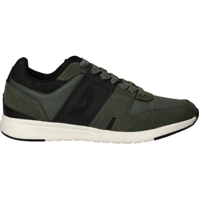 Afbeelding van PME Legend Stinster Sneakers laag, Heren, Maat: 46, Groen Leer en textiel