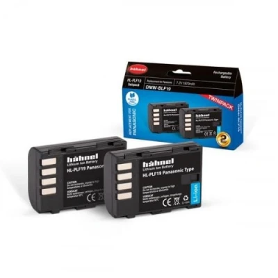 Afbeelding van Hahnel HL PLF19 Panasonic Type Twinpack