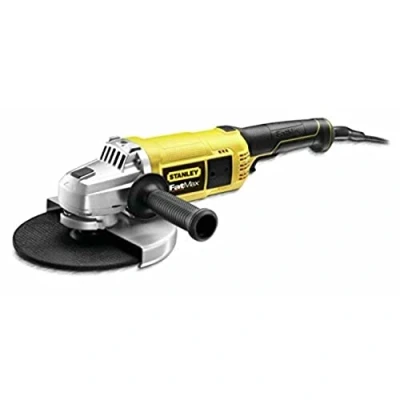 Afbeelding van Stanley FME841 QS FatMax slijpmachine, 2200 W 230 mm, zijdelingse greep, 3 posities, zwart/geel