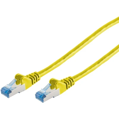 Afbeelding van Shiverpeaks S/CONN maximale connectiviteit Netwerkkabel patchkabel, cat 6A, S/FTP, PIMF, geel, 15,0m (S/FTP, CAT6a, 15 m),