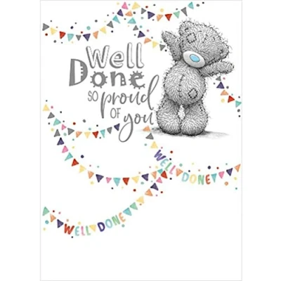 Afbeelding van Me to You Beer goed gedaan kaart, wit, ASS01147,5x7 inch