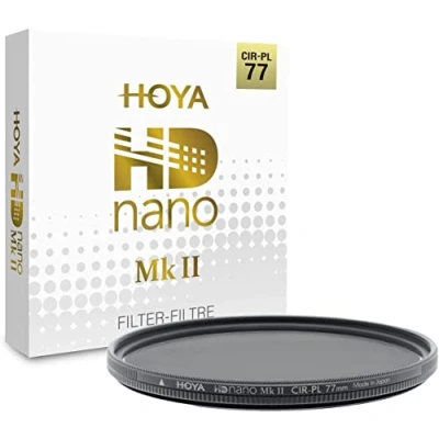 Afbeelding van Hoya HD Nano Mk II CIR PL (52 mm, Polarisatiefilter, 52 mm), Lensfilter, Zwart
