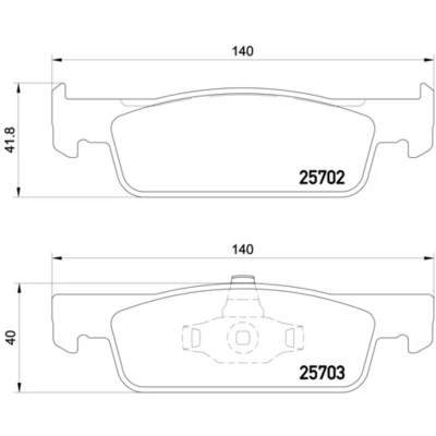 Afbeelding van Brembo Remblokset P 68 059