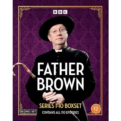 Afbeelding van Father Brown Seizoen 1 t/m 10 blu ray Import zonder NL OT
