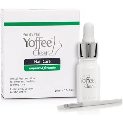 Afbeelding van Yoffee Clear Nail Care Nagel Schimmelbehandeling 10 ml Anti Schimmel Oplossing voor Teennagel en Vingernagel Onychomycose Behandelingsmiddel met antibacteriële Tea Tree olie Bio Arganolie