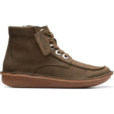 Afbeelding van Clarks Funny Cedar dames laars groen maat 37.5 (EU) 4.5 (UK)