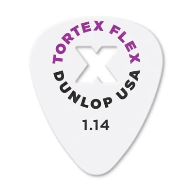 Afbeelding van Dunlop 428XP114 Tortex Flex X Pick 1.14 mm plectrumset (12 stuks)