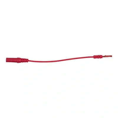 Afbeelding van KS Tools, Meetlijn, 4,0 mm ingangsbus naar 1,2 testadapterbus plat (rood)