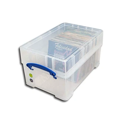 Afbeelding van Single grammofoonplaten Box met deksel Protected