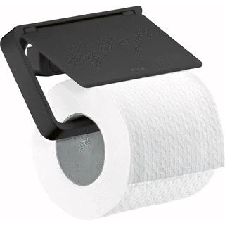 Afbeelding van Hansgrohe axor universal closetrolhouder mat zwart 42836670