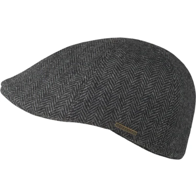 Afbeelding van Hatland Bruce Winterpet Flatcap Grijs Maat L/XL