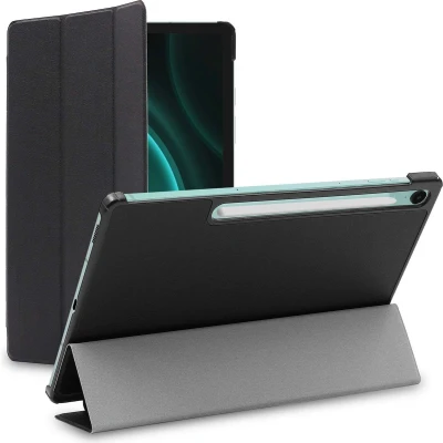 Afbeelding van ebestStar Hoes voor Samsung Galaxy Tab S9 FE X510N, 5G X516B, Slanke Design PU Lederen Etui, Automatische Slaap/Wake, SmartCase hoesje, Zwart