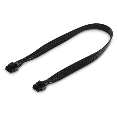 Afbeelding van adaptare 35117 60 cm grafische kaart stroomkabel 8 pins PCIE stekker/8 stekker zwart
