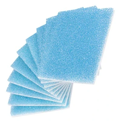 Afbeelding van LTWHOME Compatibele Filter Wattenpatroon en Filterschuim Geschikt voor Fluval C2 C Clip On Schuim (10 Stuks)