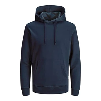 Afbeelding van Jack &amp; Jones Sweater met capuchon en logo voor heren, Insigniablauw, XL