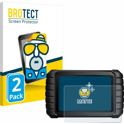 Afbeelding van BROTECT Screenprotector voor iCarsoft CR Max Folie Beschermfolie matte (2 Stuks)