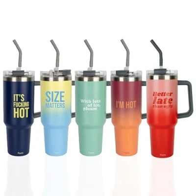 Afbeelding van XXL Thermosbeker (1,2 Liter) With Lots Of Ice