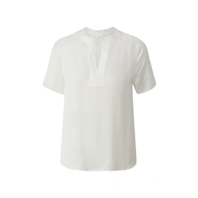 Afbeelding van s.Oliver Black Label Mitausschnitt Blouse, Dames, Maat: 36, Ecru