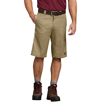 Afbeelding van Dickies Short voor heren, 33 cm, losse pasvorm, met meerdere zakken, 46
