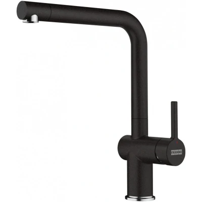 Afbeelding van Franke Active L Keukenkraan in Onyx met Draaibare Uitloop 115.0653.373